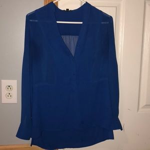 Navy blue blouse